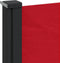 vidaXL - Windscherm - uittrekbaar - 140x500 - cm - rood