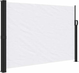 vidaXL - Windscherm - uittrekbaar - 140x500 - cm - wit