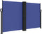 vidaXL - Windscherm - uittrekbaar - 140x600 - cm - blauw