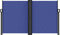 vidaXL - Windscherm - uittrekbaar - 140x600 - cm - blauw