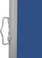 vidaXL - Windscherm - uittrekbaar - 140x600 - cm - blauw