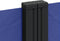 vidaXL - Windscherm - uittrekbaar - 140x600 - cm - blauw