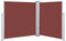 vidaXL - Windscherm - uittrekbaar - 140x600 - cm - bruin