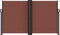 vidaXL - Windscherm - uittrekbaar - 140x600 - cm - bruin