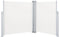 vidaXL - Windscherm - uittrekbaar - 140x600 - cm - crème