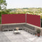 vidaXL - Windscherm - uittrekbaar - 140x600 - cm - crème