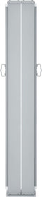 vidaXL - Windscherm - uittrekbaar - 140x600 - cm - crème