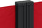 vidaXL - Windscherm - uittrekbaar - 140x600 - cm - rood