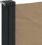 vidaXL - Windscherm - uittrekbaar - 140x600 - cm - taupe