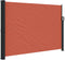 vidaXL - Windscherm - uittrekbaar - 140x600 - cm - terracotta
