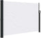 vidaXL - Windscherm - uittrekbaar - 140x600 - cm - wit