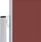 vidaXL - Windscherm - uittrekbaar - 160x1000 - cm - bruin