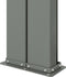 vidaXL - Windscherm - uittrekbaar - 160x1000 - cm - bruin
