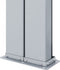 vidaXL - Windscherm - uittrekbaar - 160x1000 - cm - crèmekleurig