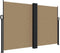 vidaXL - Windscherm - uittrekbaar - 160x1000 - cm - taupe