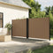 vidaXL - Windscherm - uittrekbaar - 160x1000 - cm - taupe