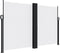 vidaXL - Windscherm - uittrekbaar - 160x1000 - cm - wit