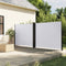 vidaXL - Windscherm - uittrekbaar - 160x1000 - cm - wit