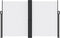 vidaXL - Windscherm - uittrekbaar - 160x1000 - cm - wit