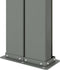 vidaXL - Windscherm - uittrekbaar - 160x1200 - cm - bruin