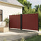 vidaXL - Windscherm - uittrekbaar - 160x1200 - cm - bruin