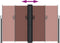 vidaXL - Windscherm - uittrekbaar - 160x1200 - cm - bruin
