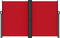 vidaXL - Windscherm - uittrekbaar - 160x1200 - cm - rood