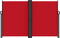 vidaXL - Windscherm - uittrekbaar - 160x1200 - cm - rood