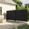 vidaXL - Windscherm - uittrekbaar - 160x1200 - cm - zwart
