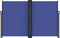 vidaXL - Windscherm - uittrekbaar - 160x1200 - cm - zwart
