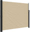 vidaXL - Windscherm - uittrekbaar - 160x300 - cm - beige