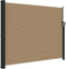 vidaXL - Windscherm - uittrekbaar - 160x300 - cm - taupe