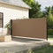 vidaXL - Windscherm - uittrekbaar - 160x300 - cm - taupe