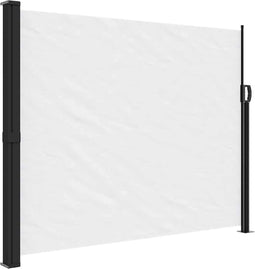 vidaXL - Windscherm - uittrekbaar - 160x300 - cm - wit