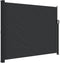 vidaXL - Windscherm - uittrekbaar - 160x300 - cm - zwart