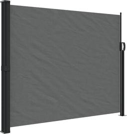 vidaXL - Windscherm - uittrekbaar - 160x500 - cm - antracietkleurig