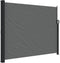 vidaXL - Windscherm - uittrekbaar - 160x500 - cm - antracietkleurig