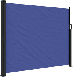 vidaXL - Windscherm - uittrekbaar - 160x500 - cm - blauw