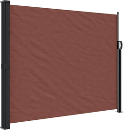 vidaXL - Windscherm - uittrekbaar - 160x500 - cm - bruin
