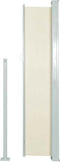 vidaXL - Windscherm - uittrekbaar - 160x500 - cm - crème
