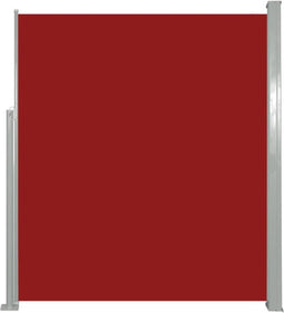 vidaXL - Windscherm - uittrekbaar - 160x500 - cm - rood