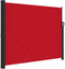 vidaXL - Windscherm - uittrekbaar - 160x500 - cm - rood