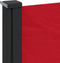 vidaXL - Windscherm - uittrekbaar - 160x500 - cm - rood