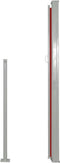 vidaXL - Windscherm - uittrekbaar - 160x500 - cm - rood