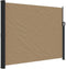 vidaXL - Windscherm - uittrekbaar - 160x500 - cm - taupe