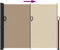 vidaXL - Windscherm - uittrekbaar - 160x500 - cm - taupe