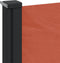 vidaXL - Windscherm - uittrekbaar - 160x500 - cm - terracotta