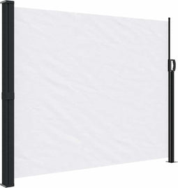 vidaXL - Windscherm - uittrekbaar - 160x500 - cm - wit