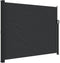 vidaXL - Windscherm - uittrekbaar - 160x500 - cm - zwart