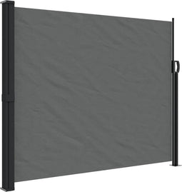 vidaXL - Windscherm - uittrekbaar - 160x600 - cm - antraciet